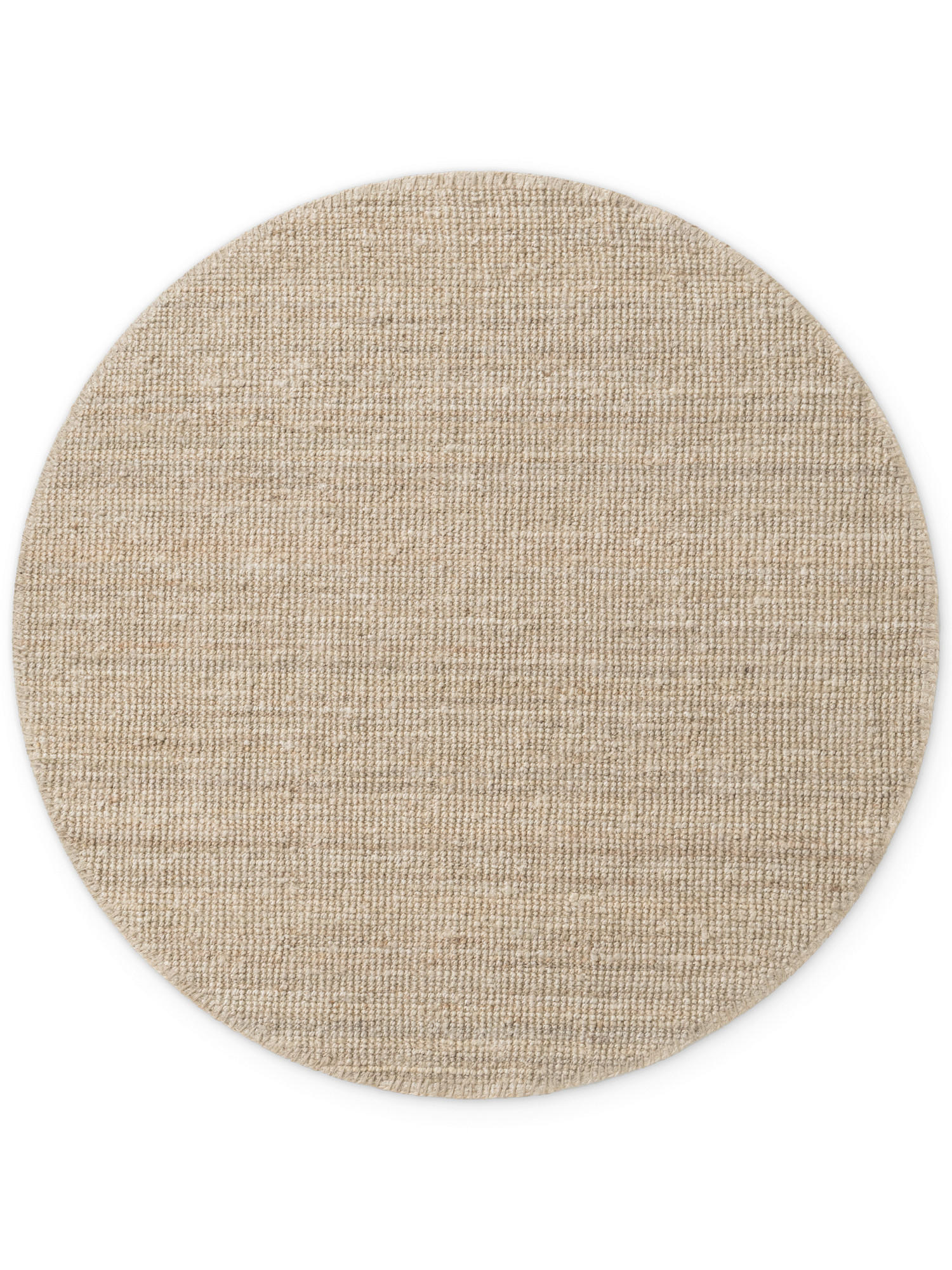 JUTETEPPICH 200 cm Jaipur Champagner rund  - Champagner, Basics, Textil (200cm) - Hanse Home