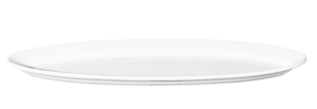TANJIR ZA SERVIRANJE  20/59 cm          - bela, Konvencionalno, keramika (20/59cm) - ASA