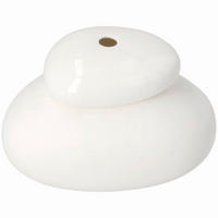 VASE  - Weiss, Basics, Keramik (14,5/10,0/11,5cm) - Räder