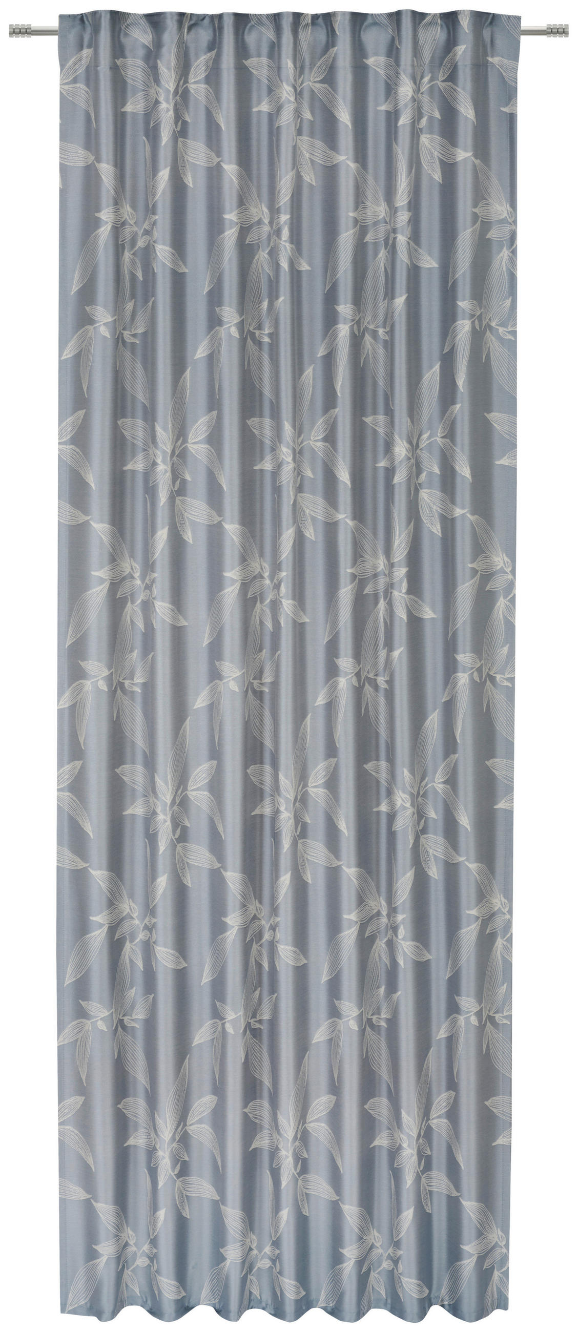FERTIGVORHANG blickdicht  - Blau, Design, Textil (140/255cm) - Novel