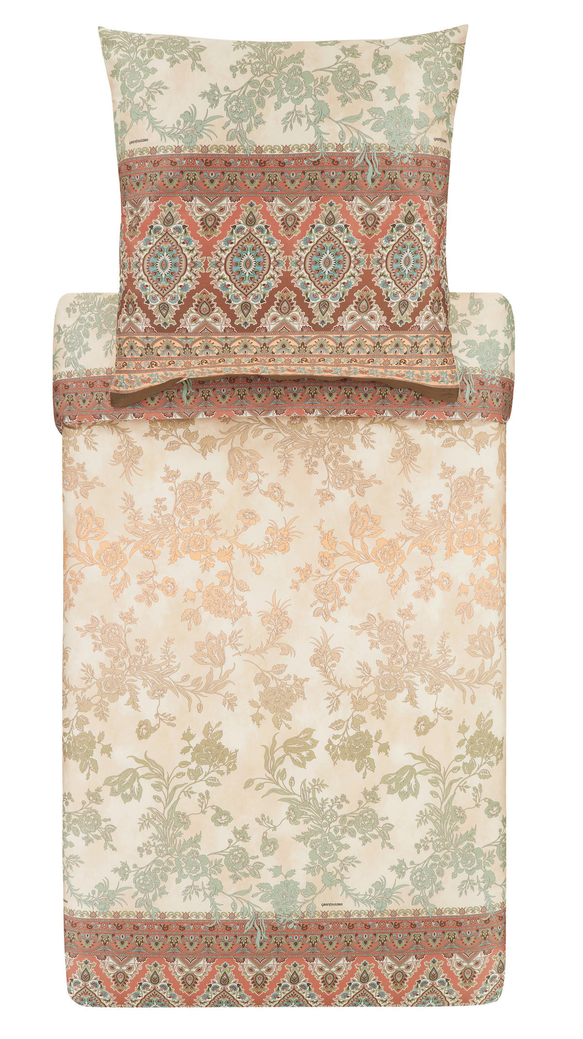 POSTELJINA  AGRIGENTO  - bež, Konvencionalno, tekstil (200/200cm) - Bassetti