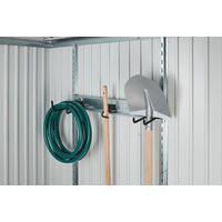 GERÄTEHALTER 20,5/11/74,5 cm  - Silberfarben, Design, Metall (20,5/11/74,5cm) - Biohort