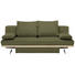 SCHLAFSOFA in Textil Grün - Chromfarben/Grün, Design, Textil/Metall (215/96/103cm) - Dieter Knoll SCHLAFSOFA in Textil Grün - Chromfarben/Grün, Design, Textil/Metall (215/96/103cm) - Dieter Knoll