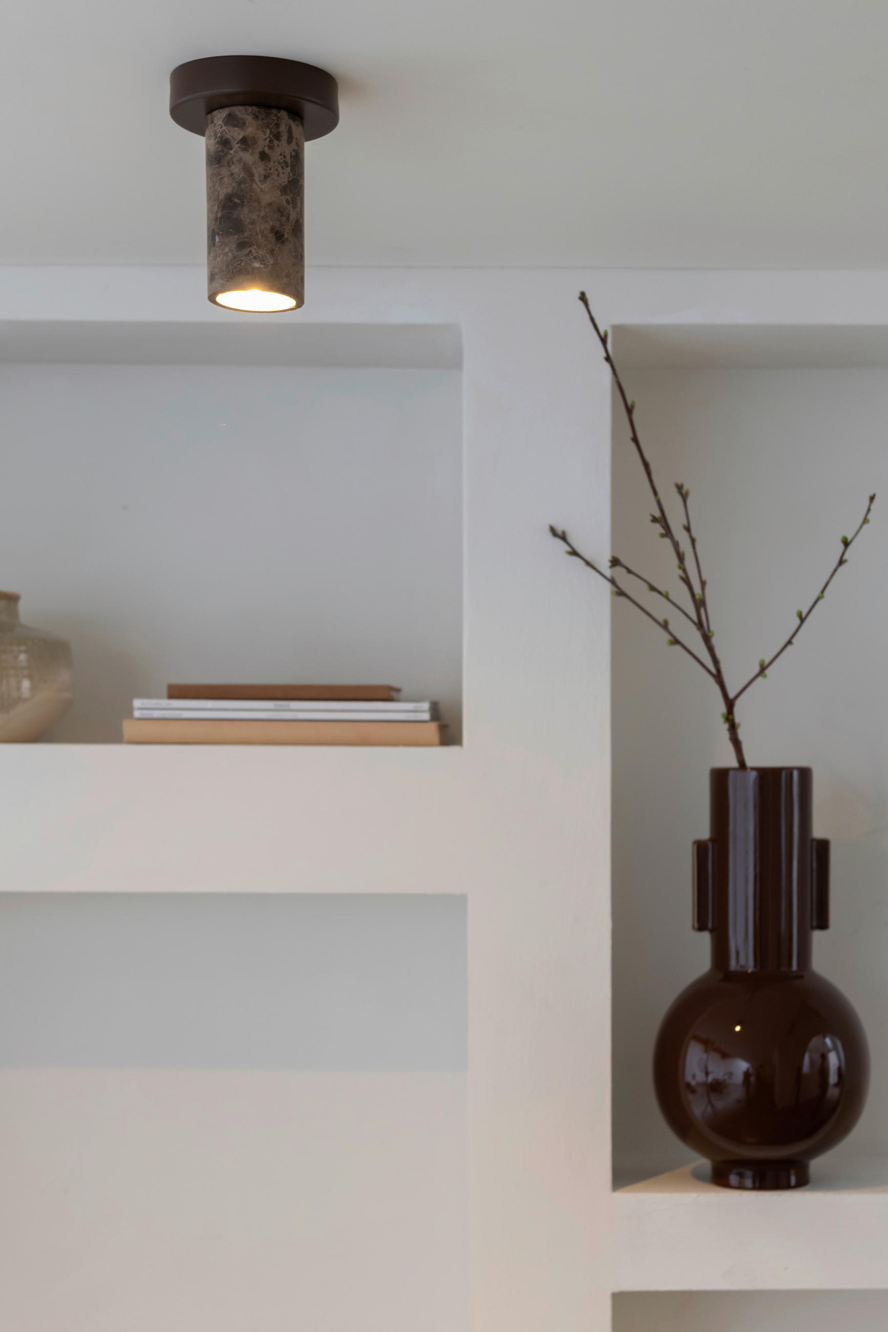 Thumbnail - It's about Romi Deckenleuchte It's About RoMi, Braun, Metall, Stein, rund,rund, 15 cm, Lampen & Leuchten, Innenbeleuchtu...