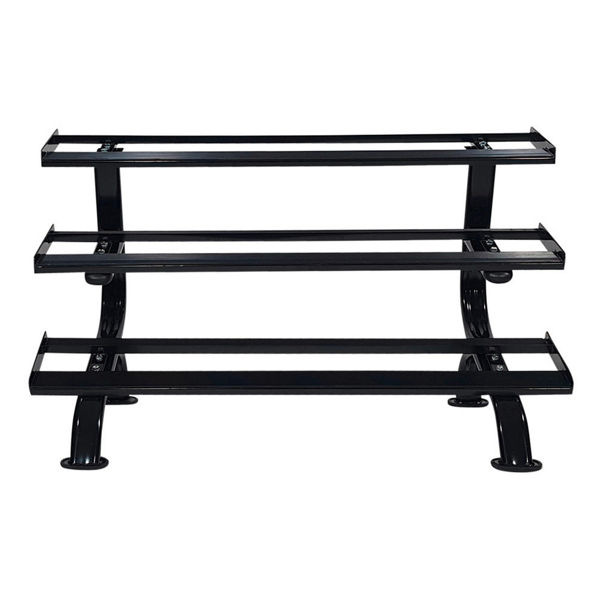 HANTELSTÄNDER  - Schwarz, KONVENTIONELL, Kunststoff/Metall (143/87/65cm)