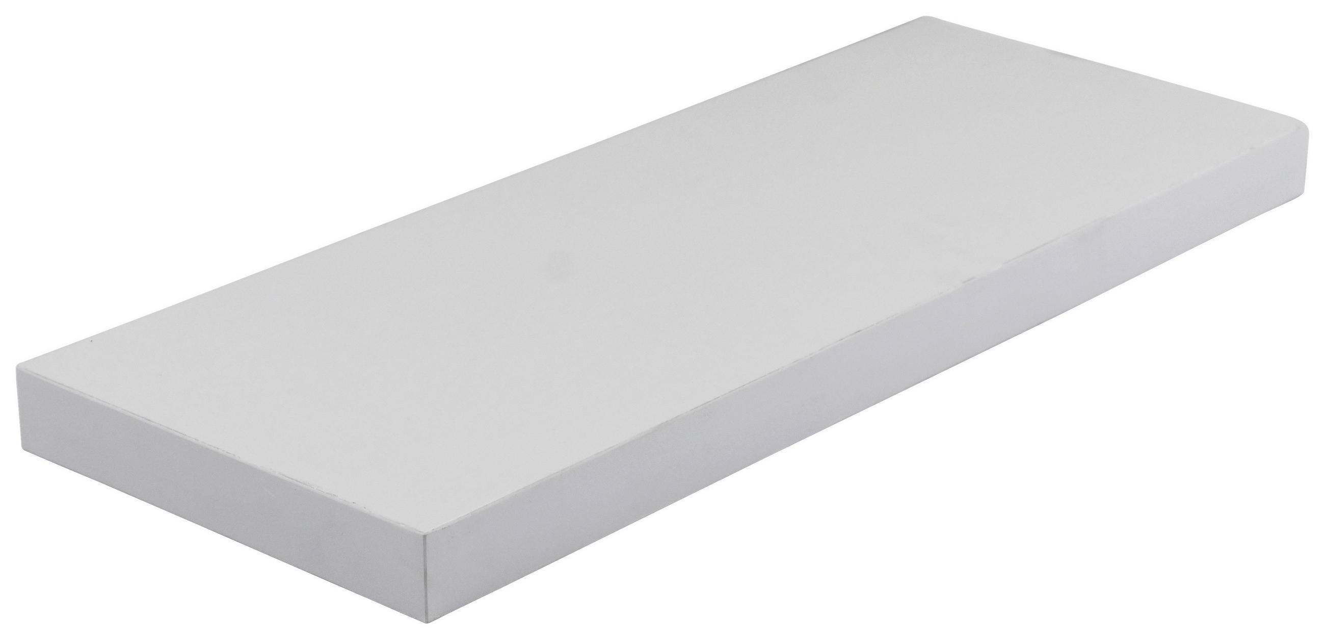 FALIPOLC 60/3,8/23,5 cm fehér  - fehér, Basics, faalapú anyag/fém (60/3,8/23,5cm) - Boxxx