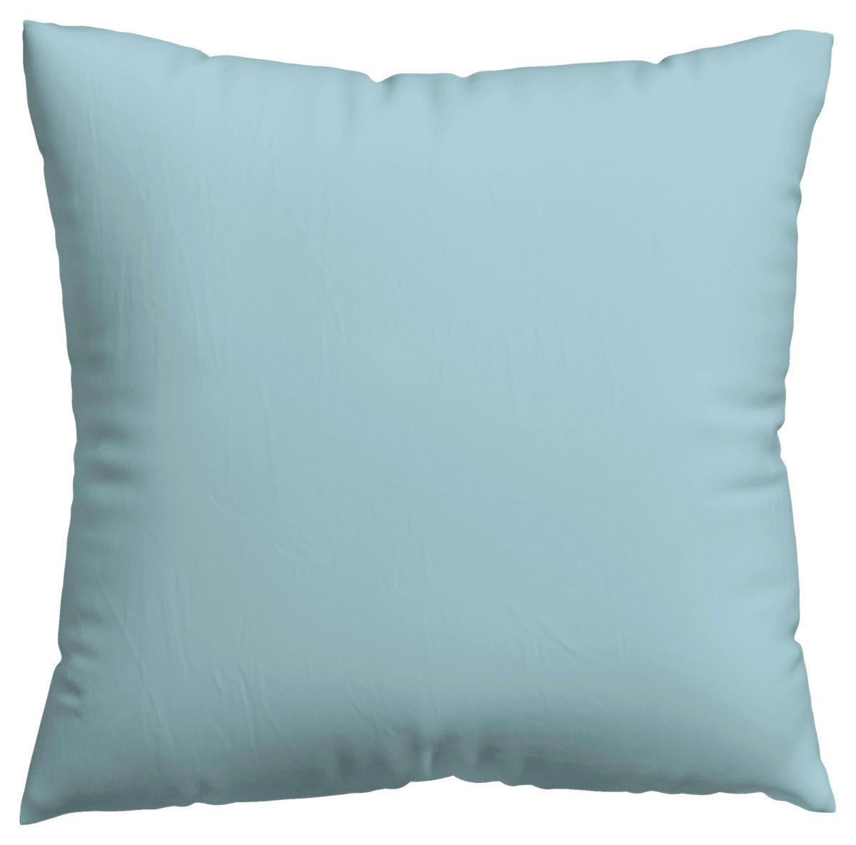 KISSENHÜLLE EASY JERSEY 40/40 cm  - Hellblau, Basics, Textil (40/40cm) - Schlafgut
