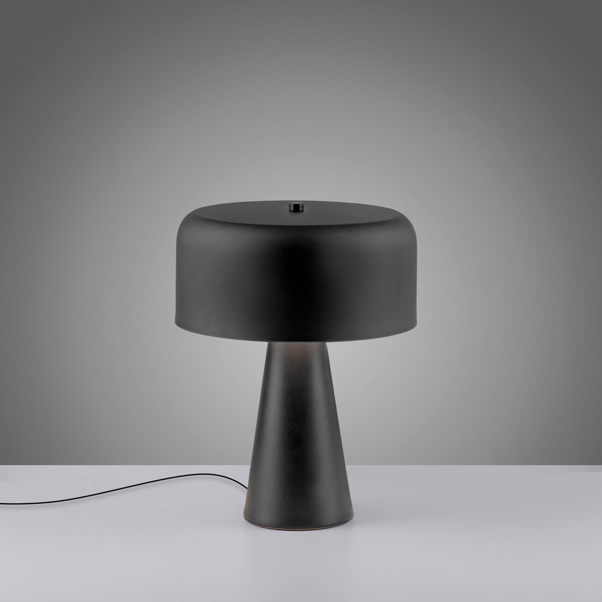 LED-TISCHLEUCHTE Pento 26,5/26,5/34,5 cm   - Schwarz, Design, Glas/Kunststoff (26,5/26,5/34,5cm) - Schöner Wohnen