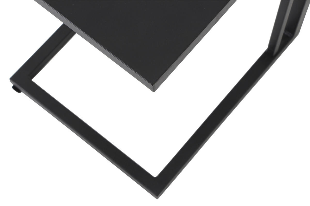 GARTENBEISTELLTISCH  - Anthrazit, Basics, Metall (33,5/50/40cm) - Siena Garden