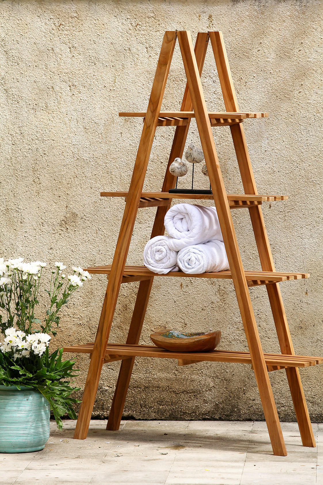 CORP CU RAFTURI  100/170/30 cm culoare natur  - culoare natur, Modern, lemn (100/170/30cm) - Ambia Garden