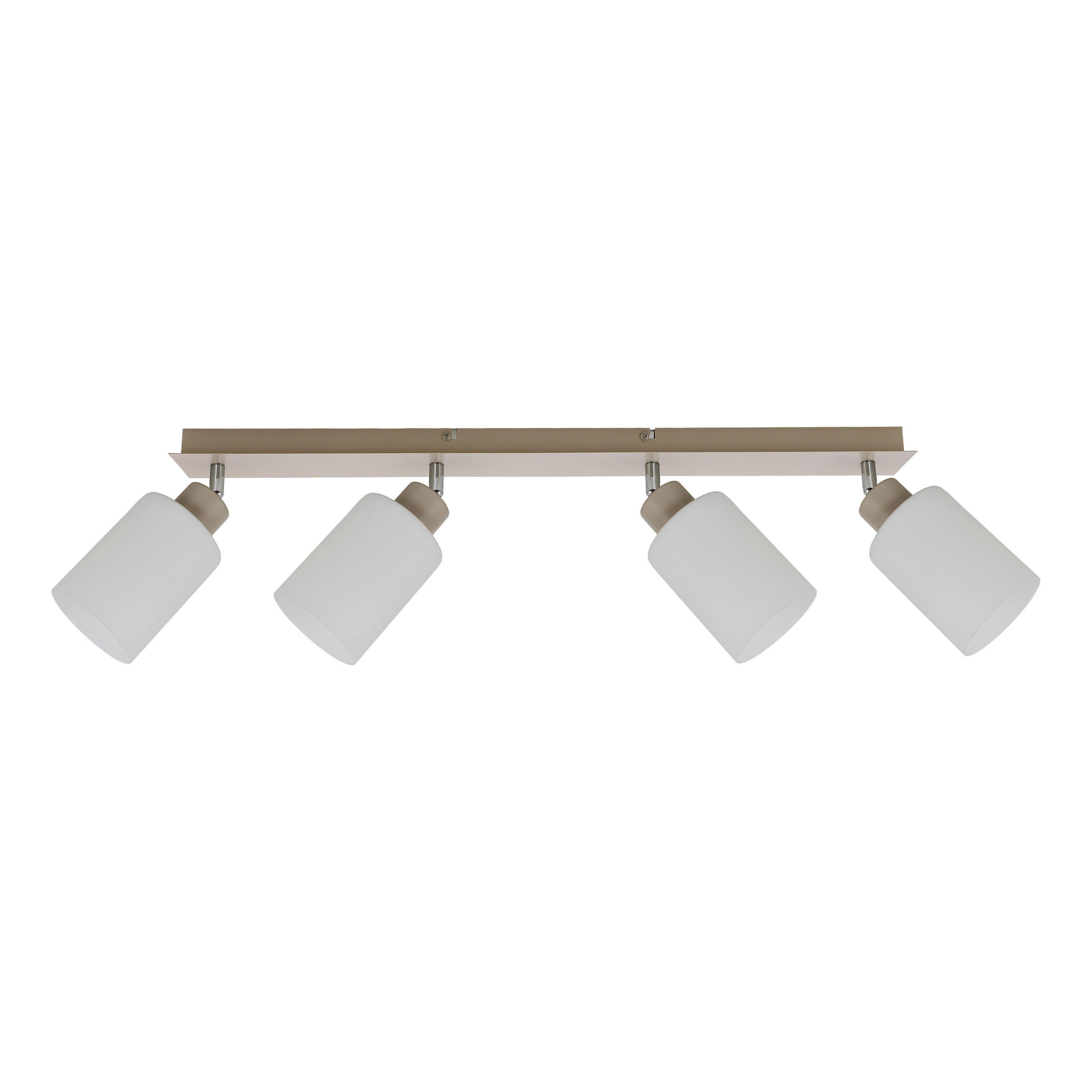 Proiector 67/8/21,5 cm    - opal/nisipiu, Basics, sticlă/metal (67/8/21,5cm) - Novel