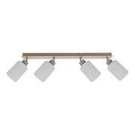 STRAHLER Sisak 67/8/21,5 cm  - Sandfarben/Opal, Basics, Glas/Metall (67/8/21,5cm) - Novel
