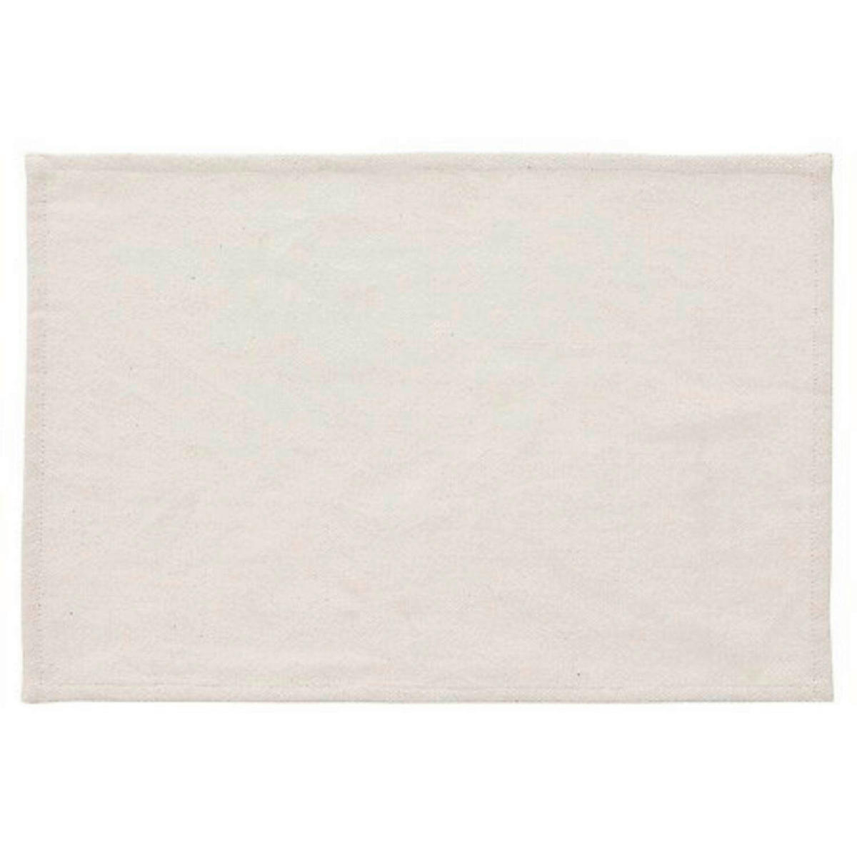 STONI PODMETAČ   - bela, Osnovno, tekstil (45/30cm)