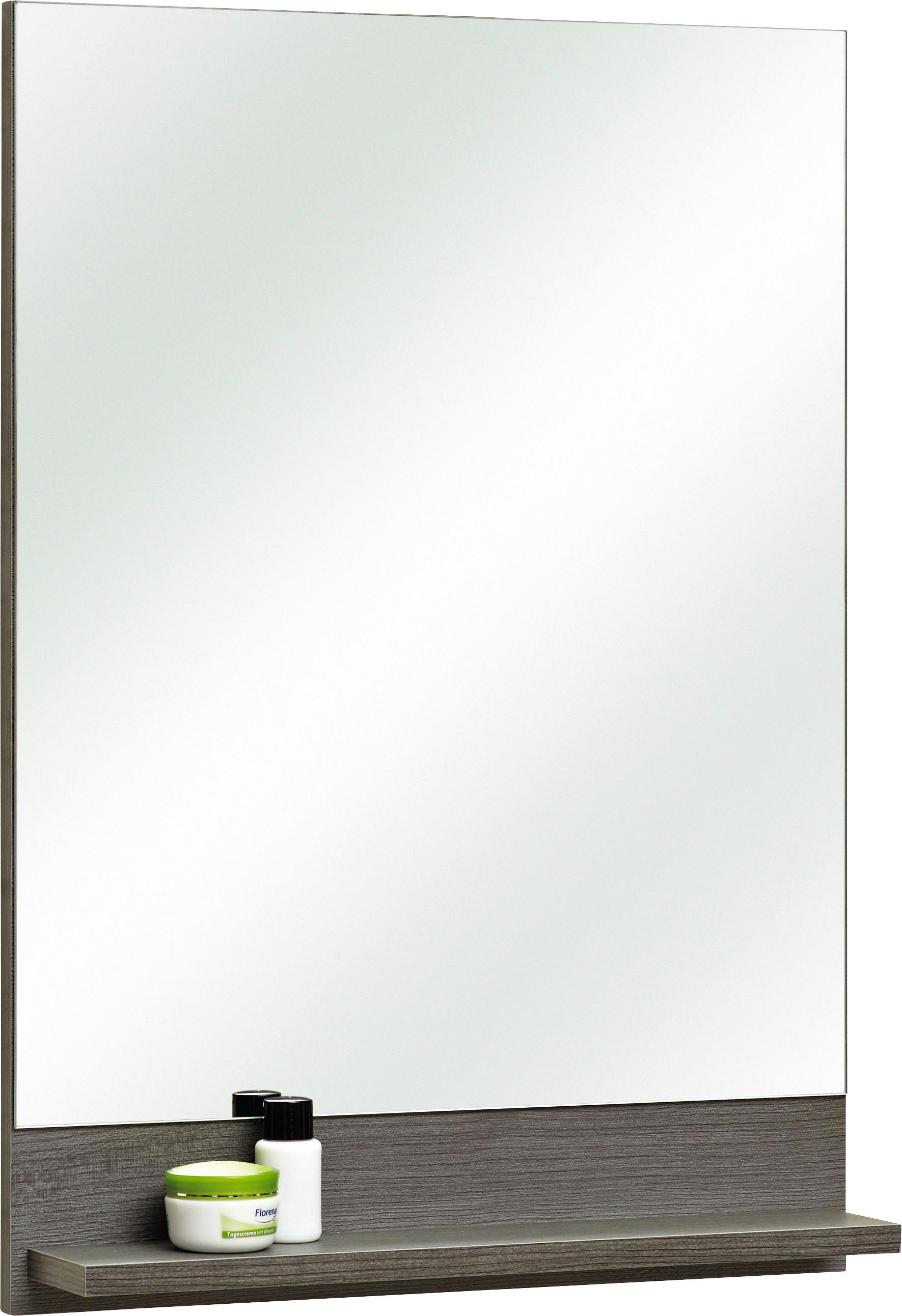 WANDSPIEGEL 50/70/10 cm  - Graphitfarben, KONVENTIONELL, Glas/Holzwerkstoff (50/70/10cm) - Xora