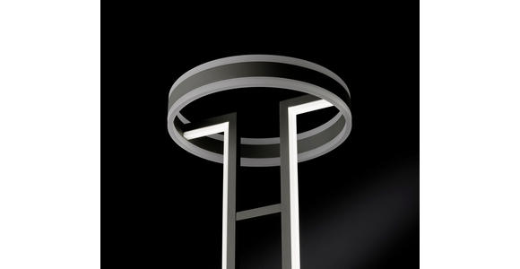 LED-STEHLEUCHTE 40/180 cm - Anthrazit, Design, Kunststoff/Metall (40/180cm) - Ambiente