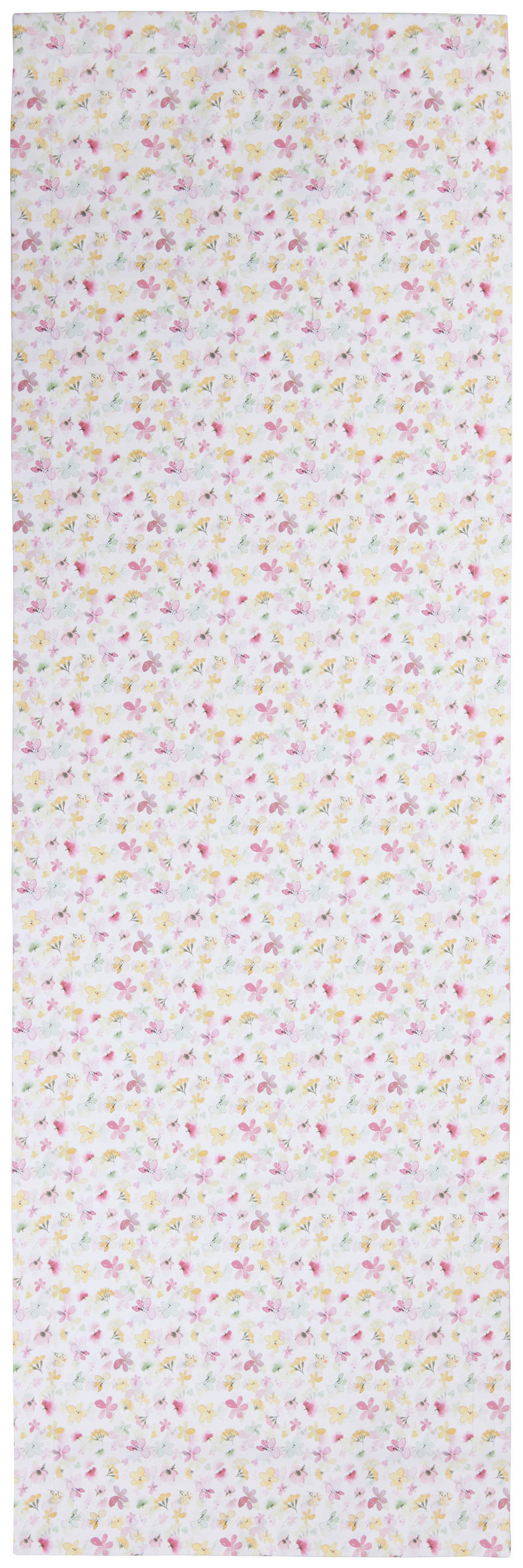 TISCHLÄUFER Textil Hellgelb, Flieder, Perlmutt 50/150 cm  - Hellgelb/Perlmutt, Basics, Textil (50/150cm) - Esposa