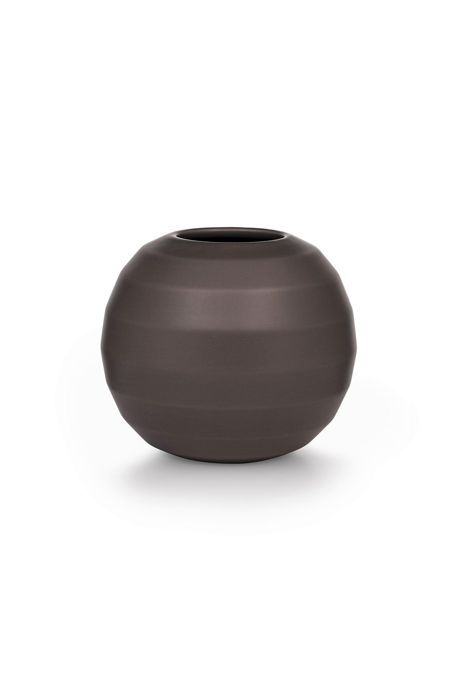 VASE 14 cm  - Dunkelgrau, Basics, Keramik (16/14cm) - Markslöjd