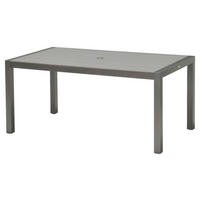 GARTENTISCH 162,9/74,4/87,7 cm  - Grau, KONVENTIONELL, Holz/Metall (162,9/74,4/87,7cm) - Ambia Garden