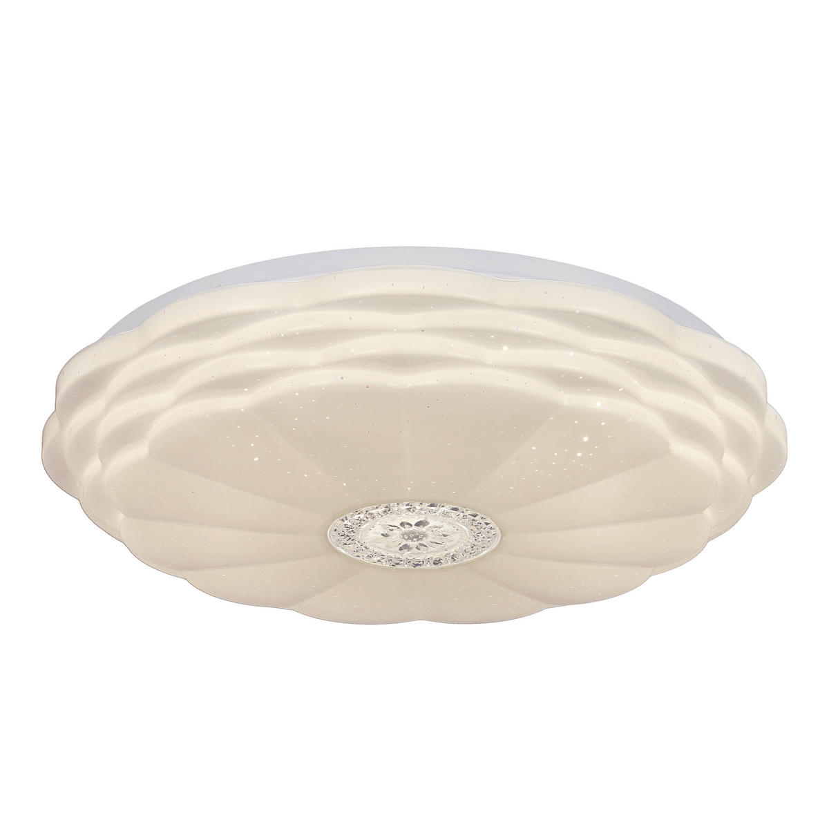 LED-DECKENLEUCHTE 38/38/7 cm   - Weiß, KONVENTIONELL, Kunststoff/Metall (38/38/7cm)