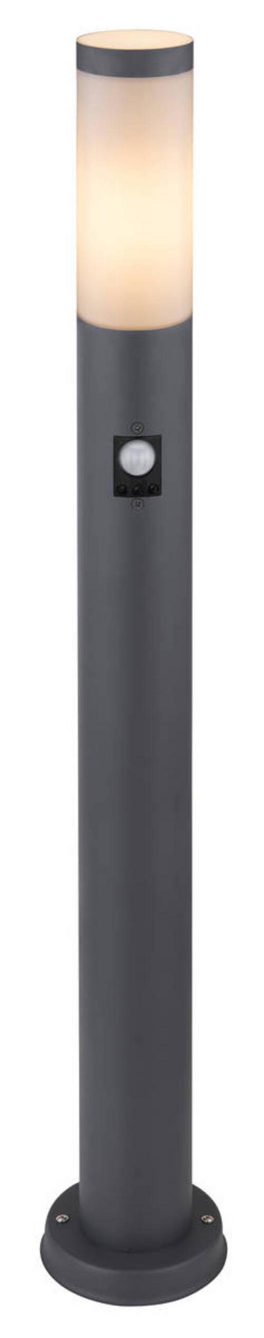 AUßENLEUCHTE 12,7/80 cm   - Anthrazit/Opal, Basics, Kunststoff/Metall (12,7/80cm) - Globo