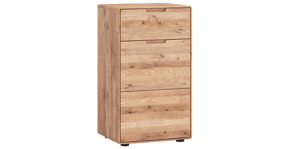 KOMMODE , 51/91/40 cm, 1 Schublade(n)  - Wildeiche, KONVENTIONELL, Holz (51/91/40cm) - Linea Natura