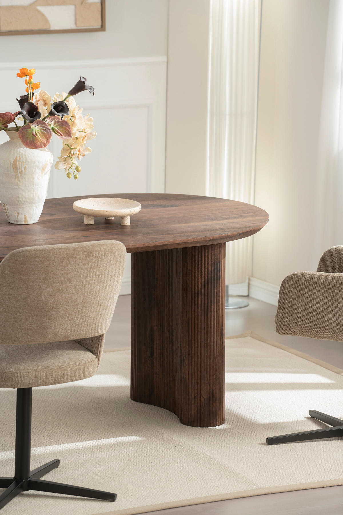 ESSTISCH in Holzwerkstoff 180/90/75 cm   - Walnussfarben, Basics, Holzwerkstoff (180/90/75cm) - Livetastic