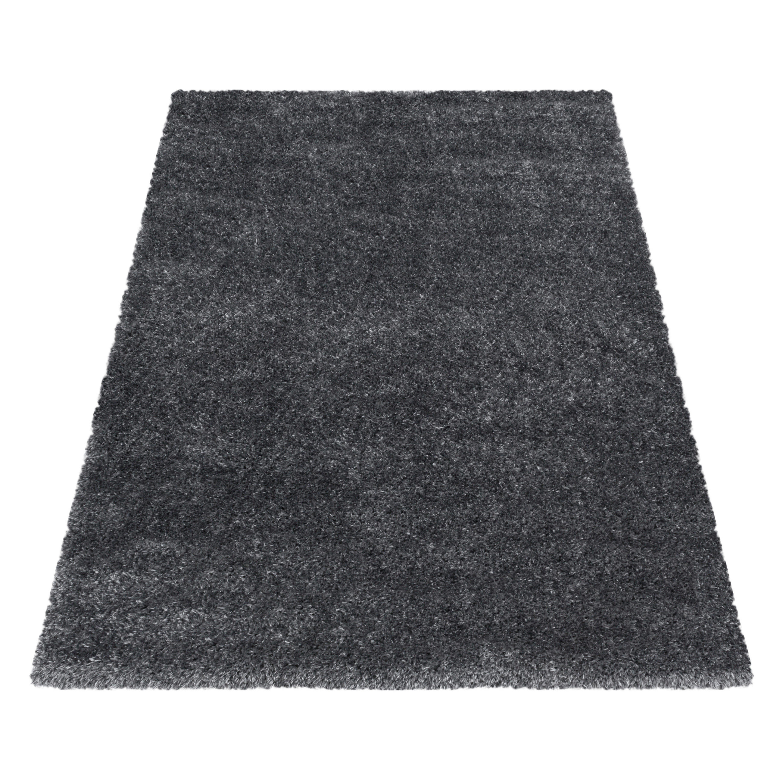 HOCHFLORTEPPICH 60/110 cm gewebt Grau - Grau, Basics, Textil (60/110cm) - Novel