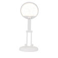 LED-SCHREIBTISCHLEUCHTE 12,5/23,5 cm   - Weiß, Basics, Kunststoff (12,5/23,5cm) - Novel