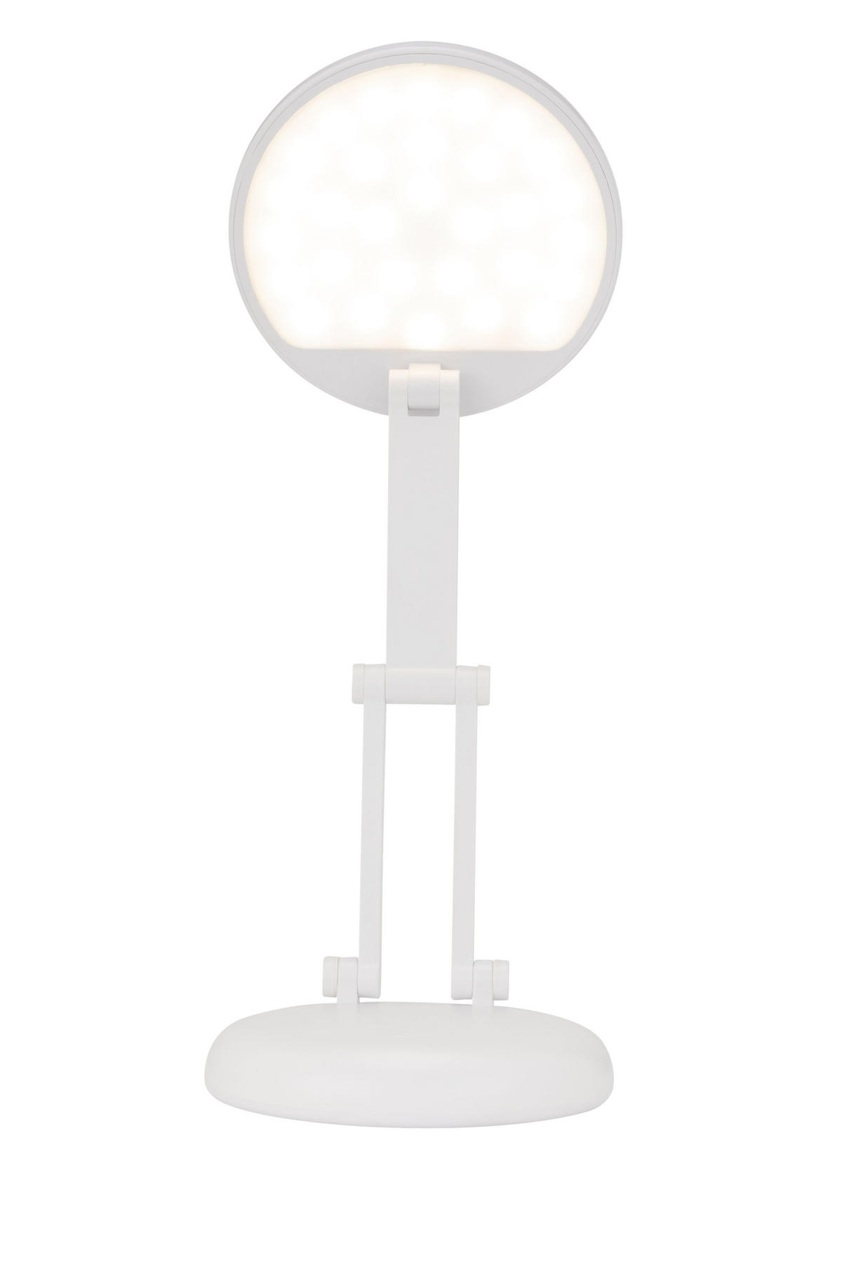 LAMPĂ DE BIROU CU LED - alb, Basics, plastic (12,5/23,5cm) - Novel