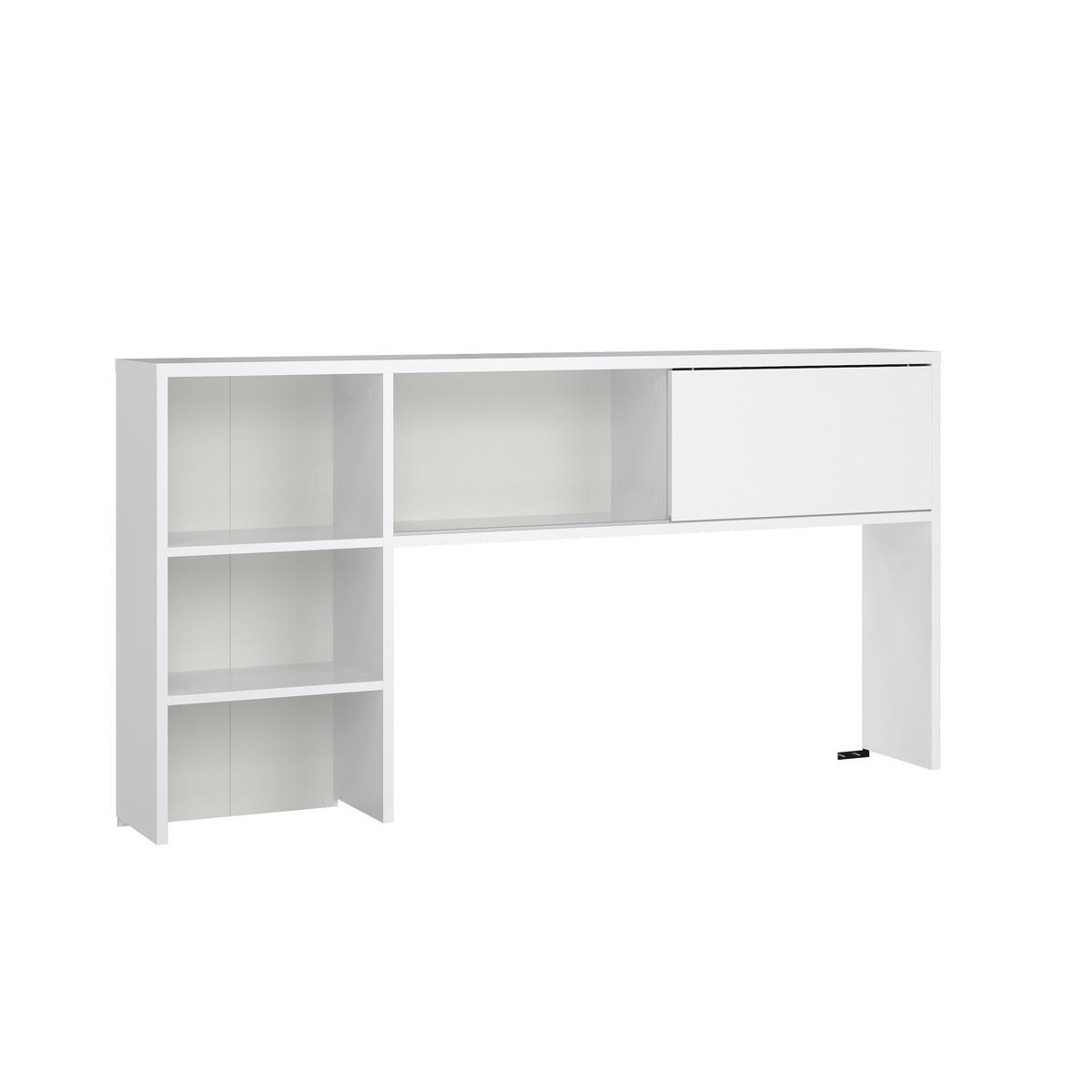 PÅBYGGNADSDEL TILL SKRIVBORD - vit, Design, trämaterial (149/78,8/24,35cm) - Best Price