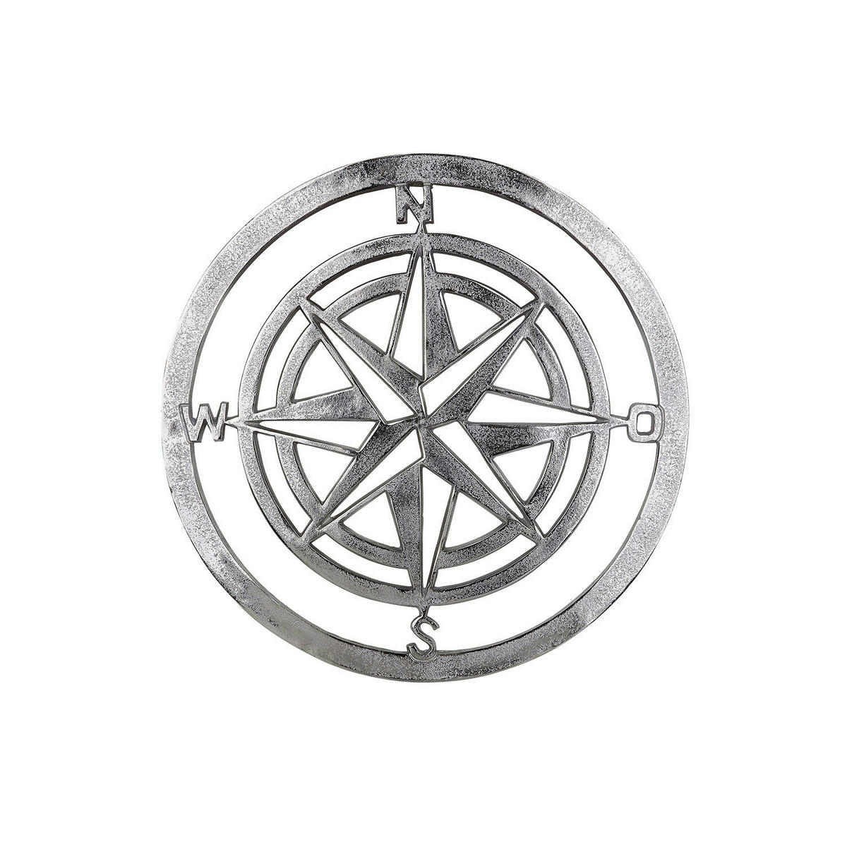 ALUMINIUMBILD  - Silberfarben, MODERN, Metall (50cm)