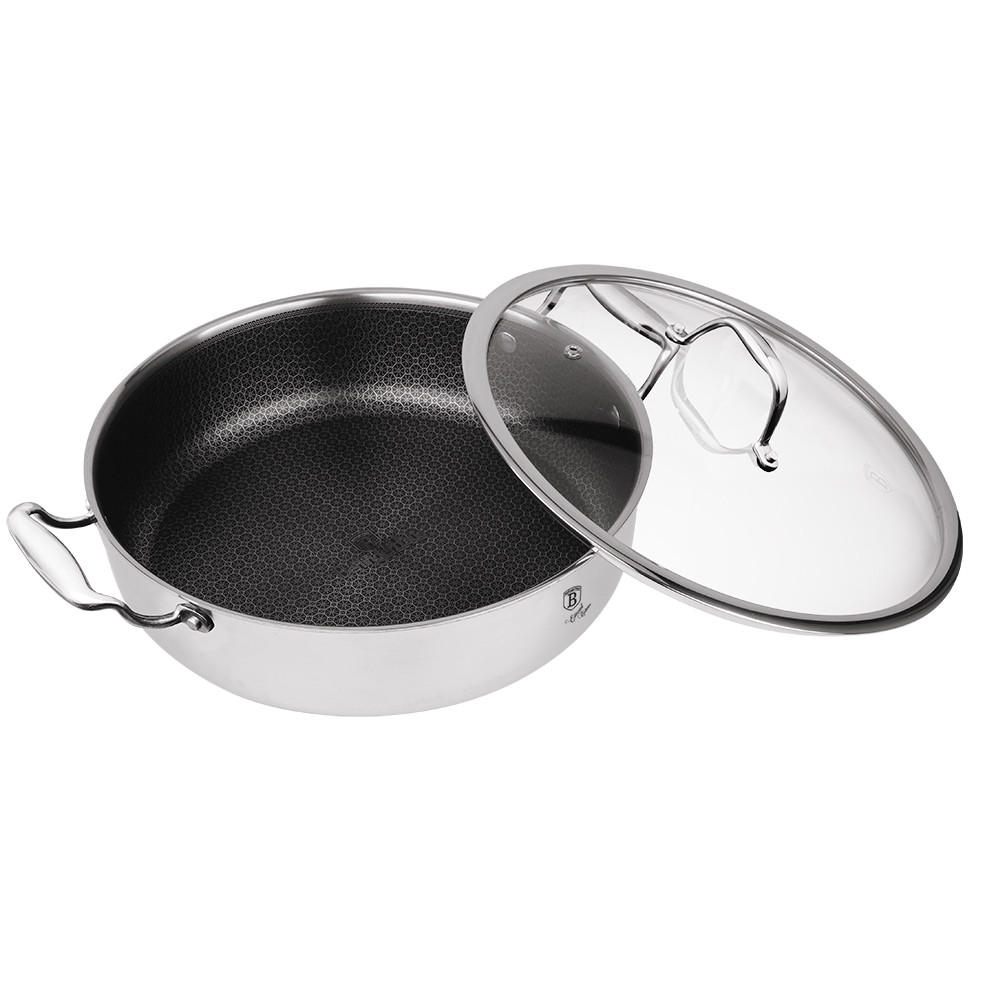 LONEC  Eternal  3,8 l  kovina   - barve nerjavečega jekla/prozorno, Basics, kovina/steklo (28/7,5cm) - Berlinger Haus