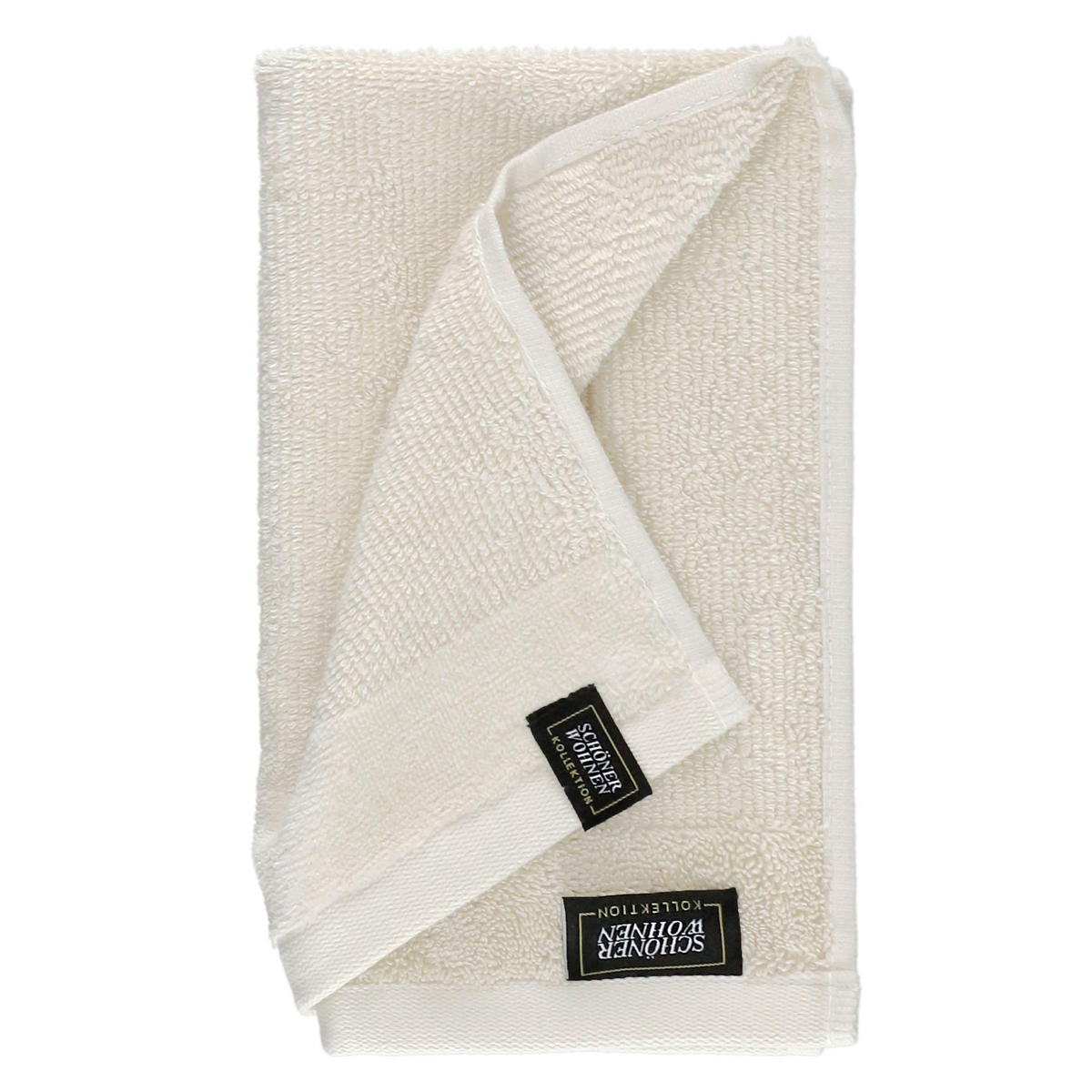 SADA RUČNÍKŮ A OSUŠEK, 70x140/50x100 cm, krémová, žlutá, bílá - bílá/krémová, Basics, textil (70x140/50x100cm) - Schöner Wohnen