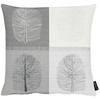 KISSENHÜLLE Loft Style  46/46 cm  - Schwarz/Weiß, Basics, Textil (46/46cm) - Dieter Knoll