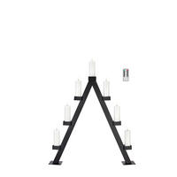 WEIHNACHTSPYRAMIDE Arbor  - Schwarz, Basics, Metall (66/85/10cm) - Markslöjd