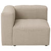 SOFAELEMENT Flachgewebe  - Creme, Design, Kunststoff/Textil (100/73/100cm) - Max Winzer