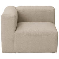 SOFAELEMENT Flachgewebe  - Creme, Design, Kunststoff/Textil (100/73/100cm) - Max Winzer
