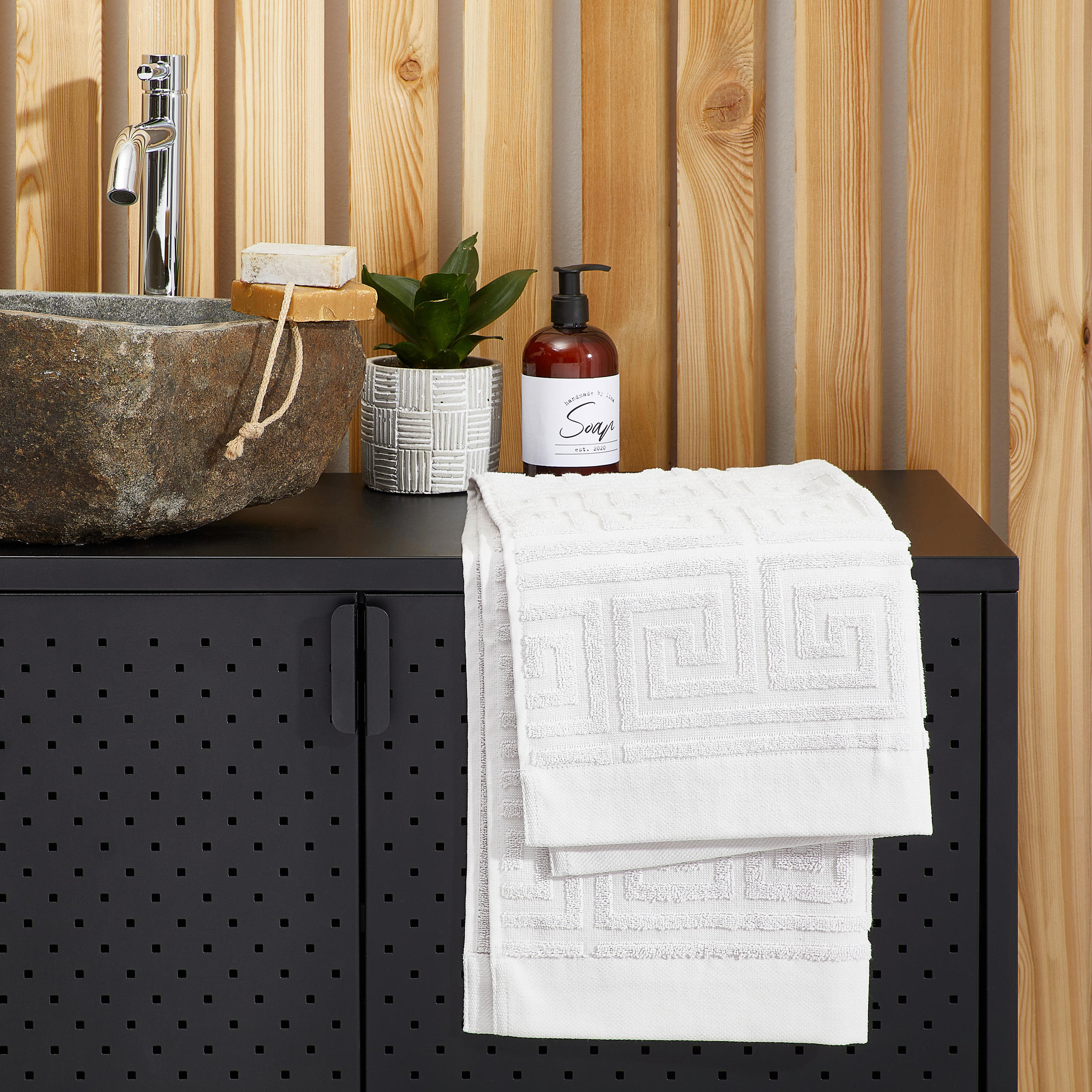 HANDTUCH Water Legacy Hellgrau  - Hellgrau, Basics, Textil (50/100cm) - Zoeppritz