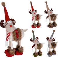 Gnom Decorativ - roșu, Basics, textil (23/15/37cm)