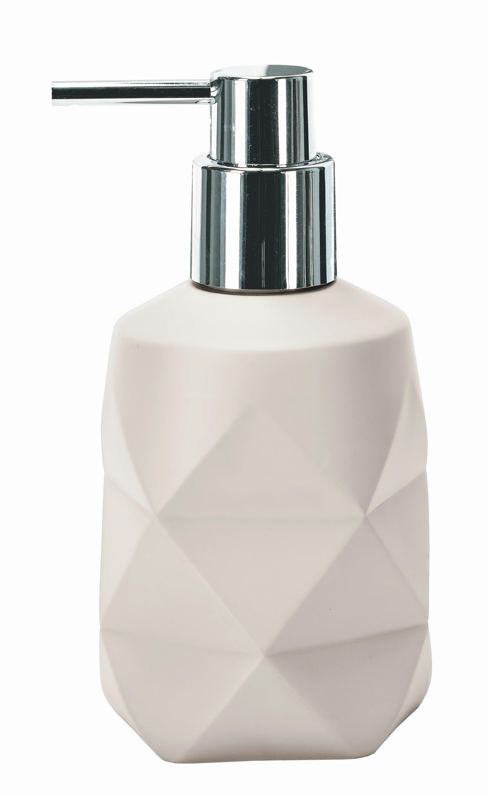 SEIFENSPENDER CRACKLE  - Creme, KONVENTIONELL, Kunststoff (8/17cm) - Kleine Wolke