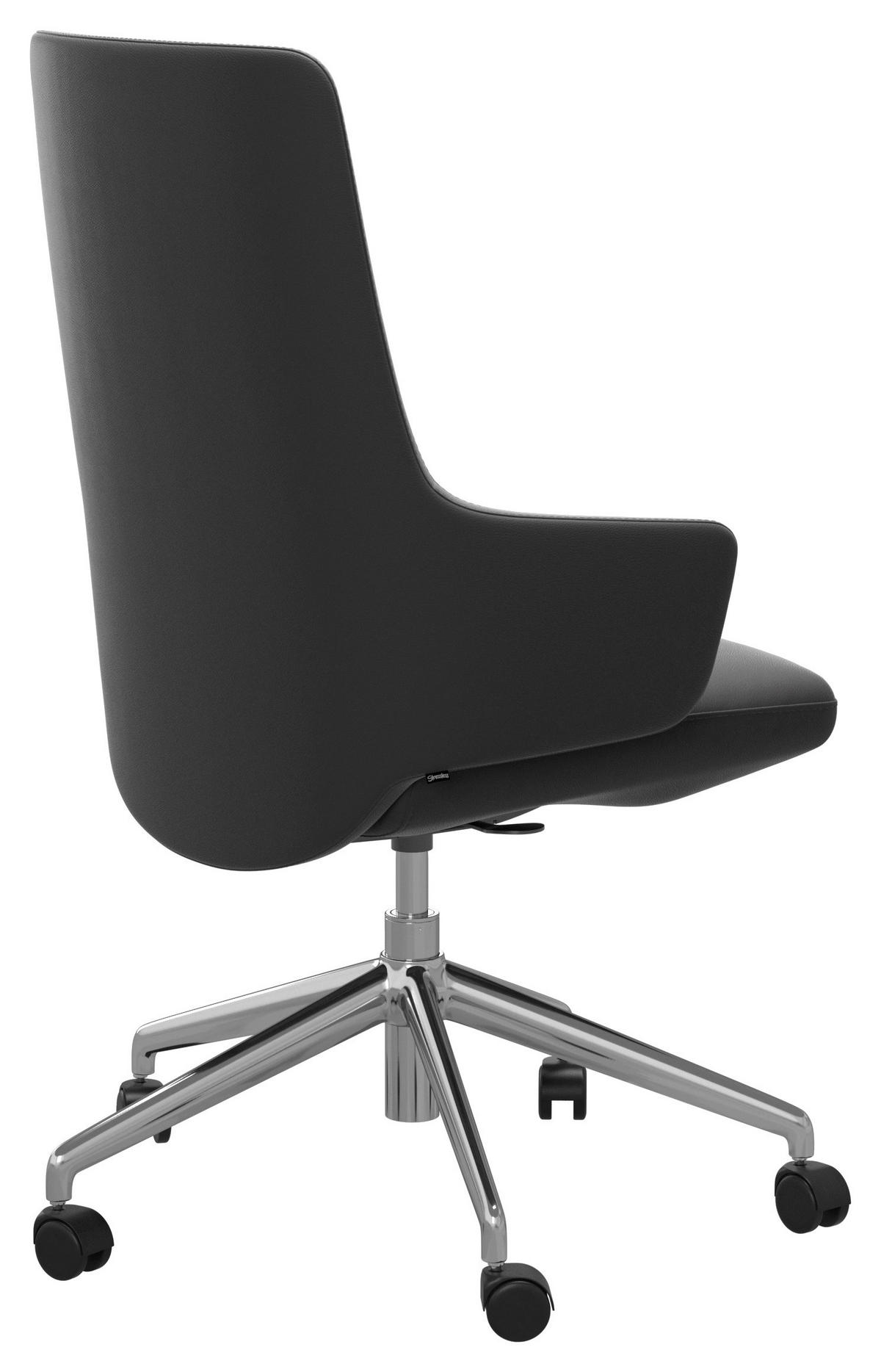 DREHSTUHL Grau  - Grau, MODERN, Leder (72/100-112/72cm) - Stressless