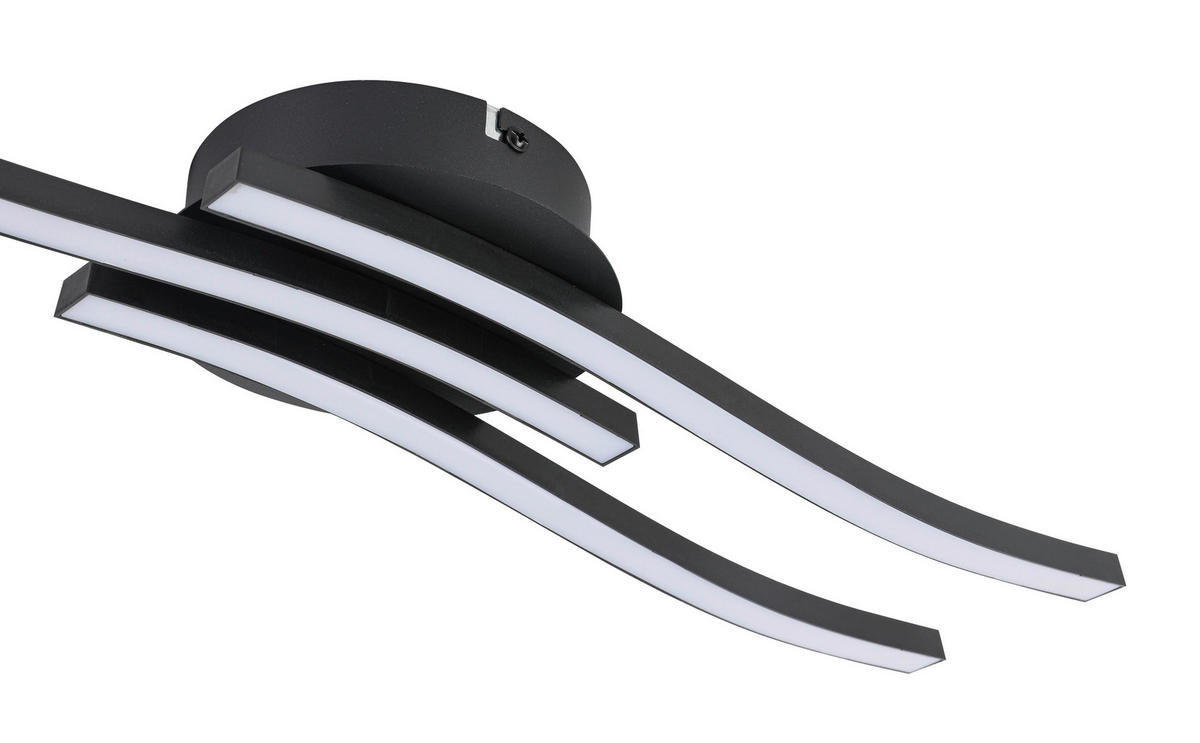 Plafonieră Cu Led 18 W    54,5/14/6,5 cm  - alb/negru, Basics, plastic/metal (54,5/14/6,5cm) - Boxxx