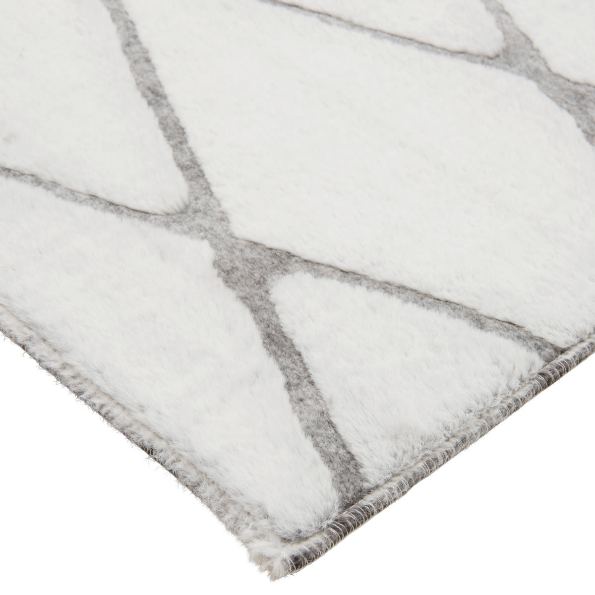 SZŐTT SZŐNYEG Country Life  Diamond -Best-  - szürke, Trend, textil (80/150cm) - Novel
