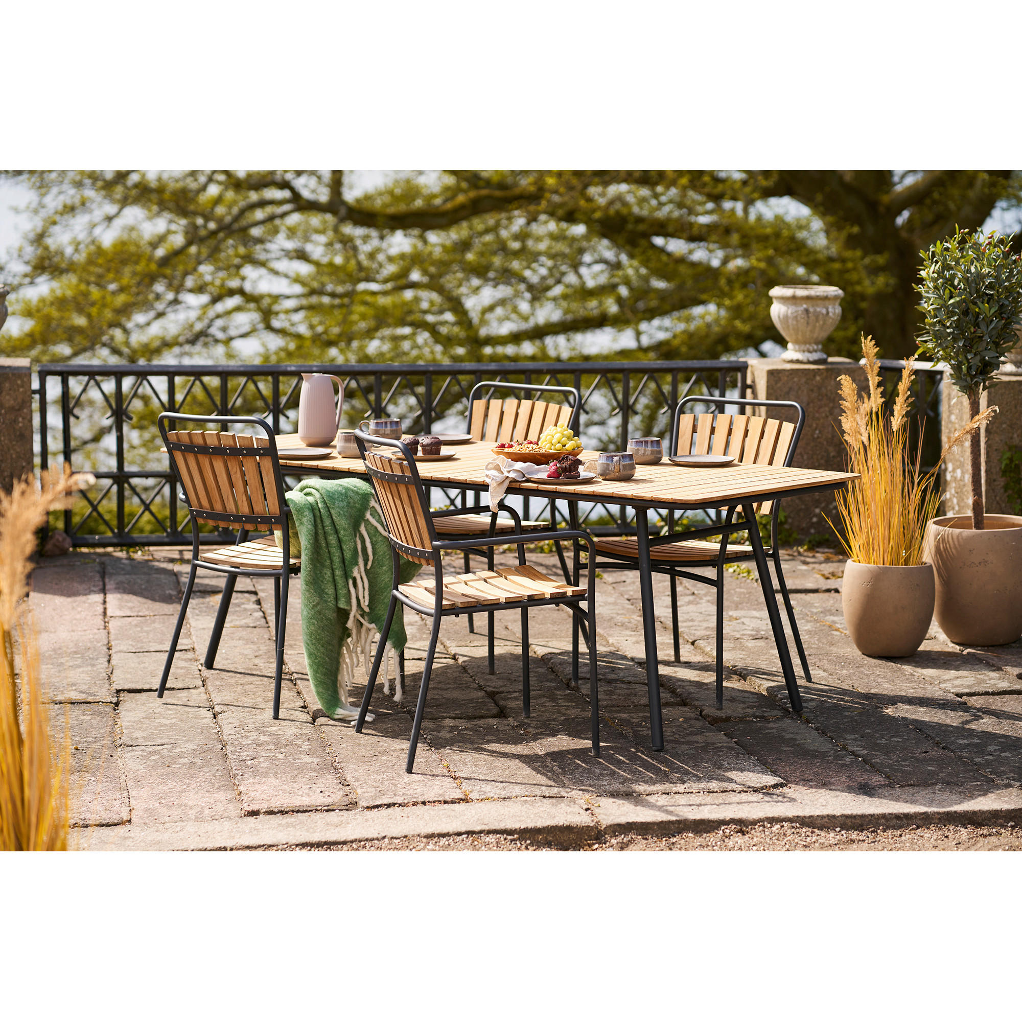 Thumbnail - Plaid Carmel, Grün, Textil, 130x170 cm, Fransen, Wohntextilien, Decken, Plaids