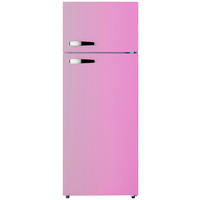 KÜHL-GEFRIER-KOMBINATION 54/143/54,5 cm GK210-2 SP  - Pink, Trend, Kunststoff/Metall (54/143/54,5cm) - PKM
