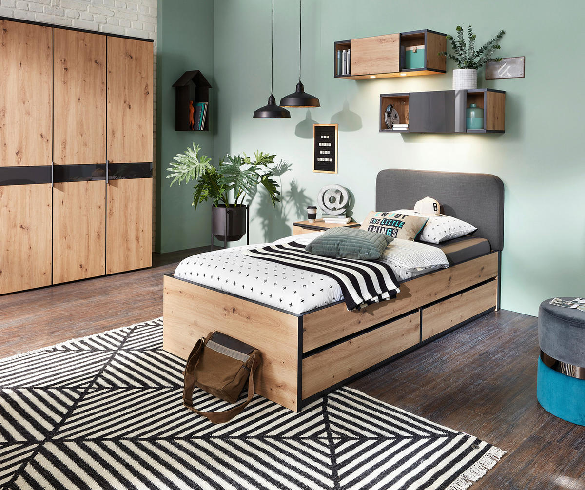 TEPPICH 65/135 cm Schwarz  - Schwarz, Design, Textil (65/135cm) - Tom Tailor