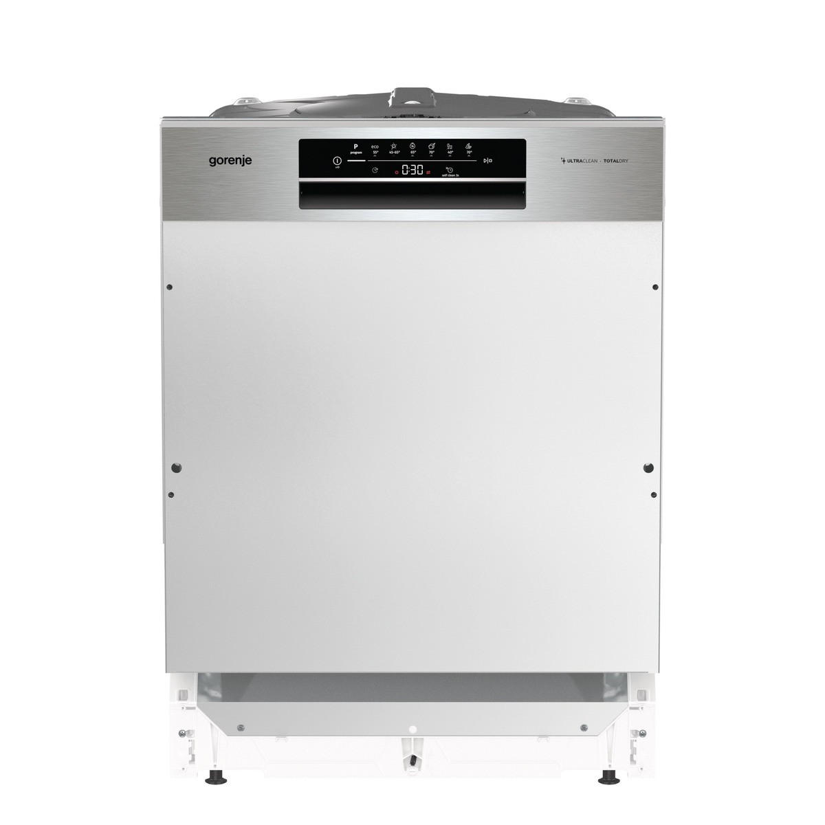 GESCHIRRSPÜLER GI643D90X  - Edelstahlfarben, Basics, Kunststoff/Metall (59,8/81,5/55,5cm) - Gorenje