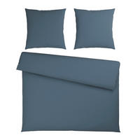 BETTWÄSCHE Kyoto Flachgewebe 200/200 cm  - Dunkelblau, Basics, Textil (200/200cm) - Bio:Vio