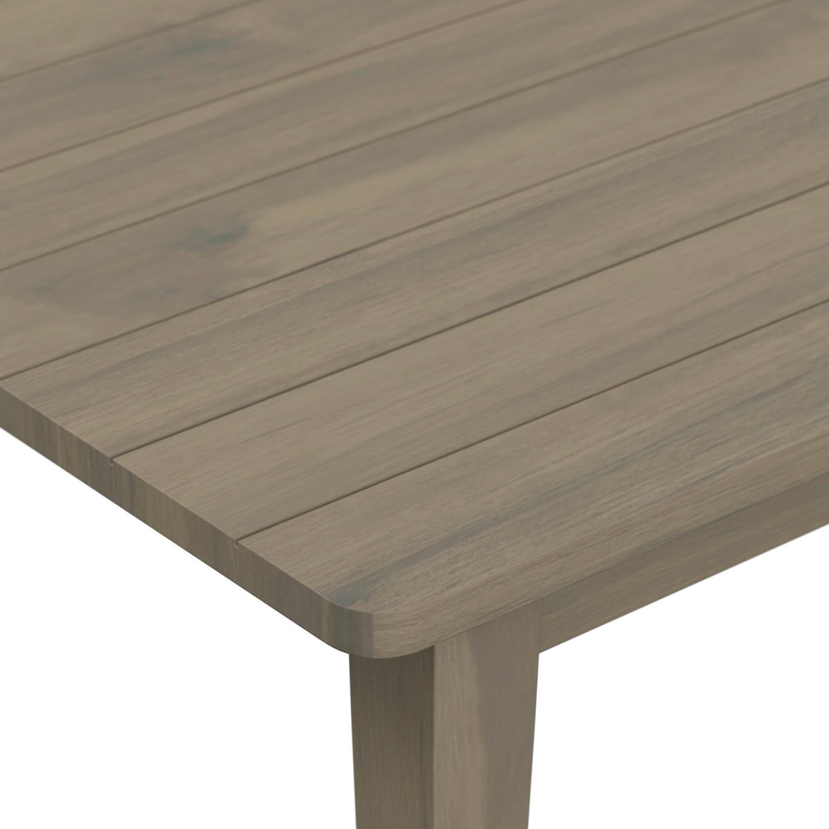 LOUNGEGARNITUR Akazie massiv  - Akaziefarben, Natur, Holz/Kunststoff (80/40/80cm) - Ambia Garden