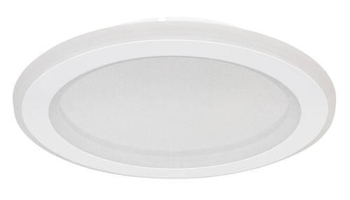 LED-TAKLAMPA 18 W 29,7/4,7 cm  - vit/opal, Design, metall/plast (29,7/4,7cm) - Globo